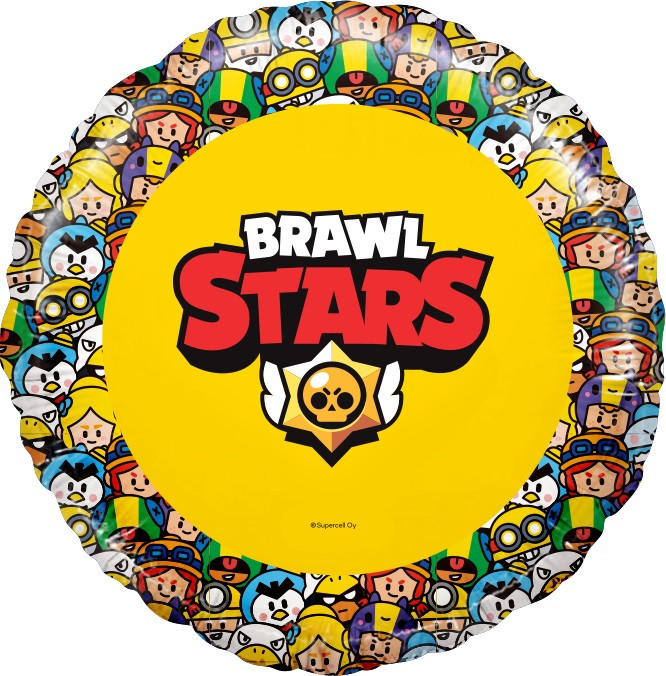 Brawl Stars желтый, 45 см.